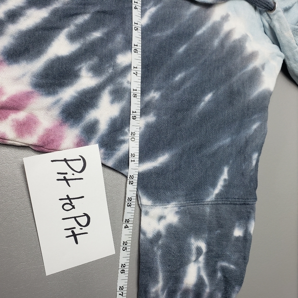 The cozy collection by rue21 tie dye oversized sweater hoodie size small - Picture 8 of 10